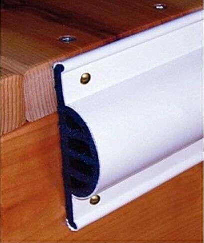 Taylor Made Products 46013 Comm Dock Side Guard Coil Retail Pack, 10-Feet, White in Saudi Arabia