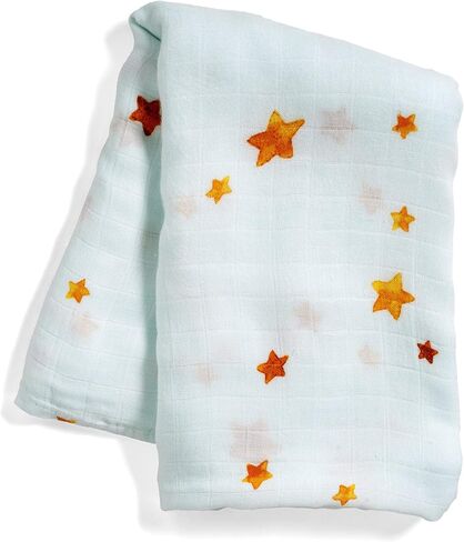 Rookie Humans Super Soft Viscose from Bamboo Muslin Swaddle Blankets for Baby Girls and Boys – Silky Soft - 47 x 47 inches Swaddling Blankets - Newborn Baby Essentials, Floral in Saudi Arabia