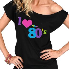 Kangaroo's Halloween Costumes - I Love The 80's Shirt
