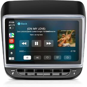 Rear Display Screen for Tesla Model 3&Y, 2017-2024 Accessories for Tesla Model 3 Display 7.2" IPS Touchscreen with Carplay&Android, Auto Air Conditioning Control Seat Heating HD Screen1280x800P in Kuwait