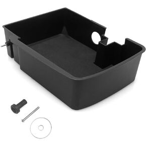 Rear Saddlebag Tray Organizer Hard Saddle bag Organizer Tray Top Shelf storage box Left Side TS114HD-L for Harley Touring Bagger Road King FLHR Street Glide FLHX 14-23
