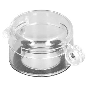 Push Button Switch Protector, 30mm Clear Plastic Switch Cover Protector, Emergency Stop Switch Dustproof, Electronic Component pushbutton switches