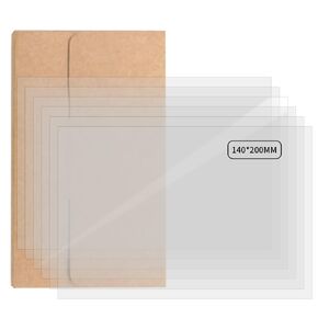 7PCS FEP Film 200 x 140 x 0.15mm Release Films for ELEGOO Mars,Mars 2 Pro,Mars 3/for ANYCUBIC Photon Mono 4K,Phrozen Sonic Mini 4K,LD-002H,LD-002R,LCD SLA DLP 3D Printer Resin (Small-140 * 200)