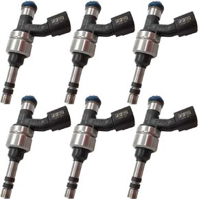 6 قطعة FJ1157 12634126 حاقن الوقود 6 فتحات محرك القرص فوهات لجيب بويك/لاكروس؛ كاديلاك ATS، CTS، SRX، XTS؛ جي إم سي كانيون، تيرين؛ شيفروليه