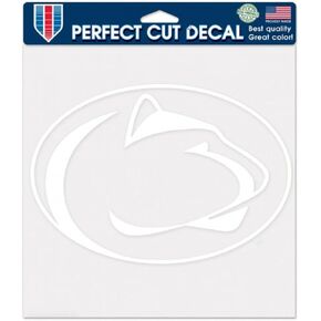 WinCraft Penn State Nittany Lions NCAA Die Cut Decal 8" X 8" White