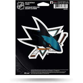 Rico Industries NHL unisex Die Cut Metallic Sticker