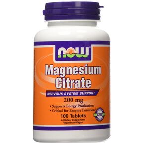 Magnesium Citrate 200 Milligrams 100 Tabs