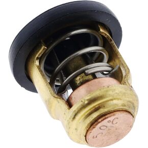 Thermostat 60V-12411 68V-12411-00-00 Compatible with Yamaha 3.1L HPDI 200 to 300 HP Mercury Outboard F115