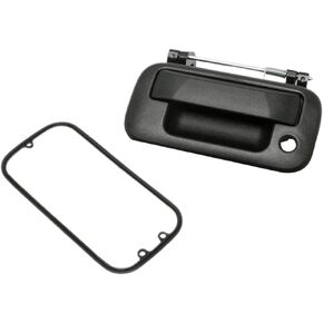 DEAL AUTO ELECTRIC PARTS New 1pc Textured Black Rear Truck Bed Tailgate Handle Lock With Keyhole Compatible With 04-14 F150 08-16 F250/F350/F450/F550 Super Duty 07-10 Explorer Sport Trac 06-08 Mark LT
