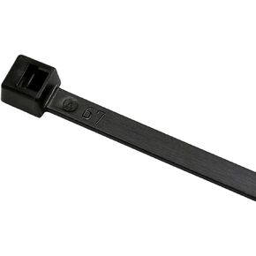 Parts Express Cable Wire Tie 14" 120 lb Tensile Heavy Duty Black 100 Pcs. Made in USA
