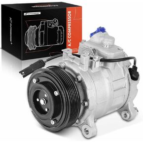 A-Premium Air Conditioner AC Compressor with Clutch Compatible with BMW X3 xDrive28i 2013-2017, xDrive28d 2015-2017, X4 2015-2018, L4 2.0L