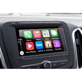 Tempered Glass Screen Protector Compatible with 2018-2022 Trax Spark Sonic Cruze Malibu Equinox Traverse Mylink 7 Inch Touch Screen,Scratch-Resistant,Anti Glare