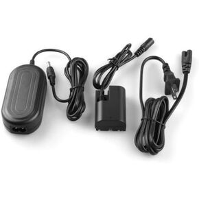 New AC 100-240V Power Adapter with DC Coupler Cable Kit for Canon EOS 60D/60Da/70D/6D/7D/5D/Mark II/III, Replacement for ACK-E6, US Plug