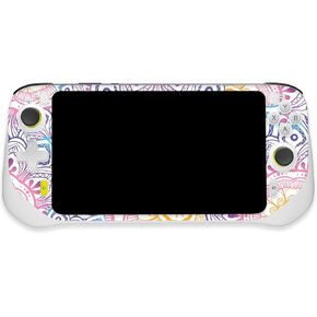 MightySkins Skin Compatible with Logitech G Cloud Gaming Handheld - Vibrant Mandala | Protective, Durable, and Unique Vinyl Decal wrap Cover | Easy to Apply | Made in The USA