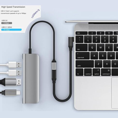 USB C Extension Cable 10FT,USB 3.1 10gbps Male to Female Type C 5A PD100W Fast Charging Cable 4K Video Compatible with Switch,MacBook Pro/Air,iPad Pro,Dell XPS,Surface Book,PSVR2,USB C Hub,iPhone 15 in Saudi Arabia