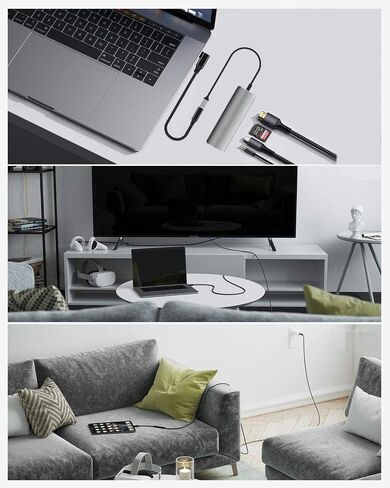 USB C Extension Cable 10FT,USB 3.1 10gbps Male to Female Type C 5A PD100W Fast Charging Cable 4K Video Compatible with Switch,MacBook Pro/Air,iPad Pro,Dell XPS,Surface Book,PSVR2,USB C Hub,iPhone 15 in Saudi Arabia