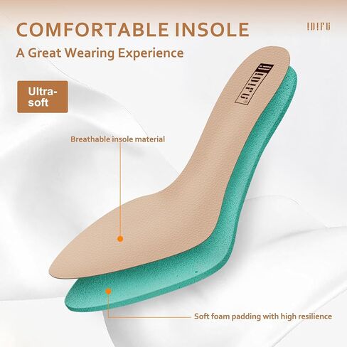 IDIFU Women's Fashion Square Toe Ankle Boots Half Size Up | Low Block Heel Side Zipper Short Gogo Booties Shoes in Saudi Arabia