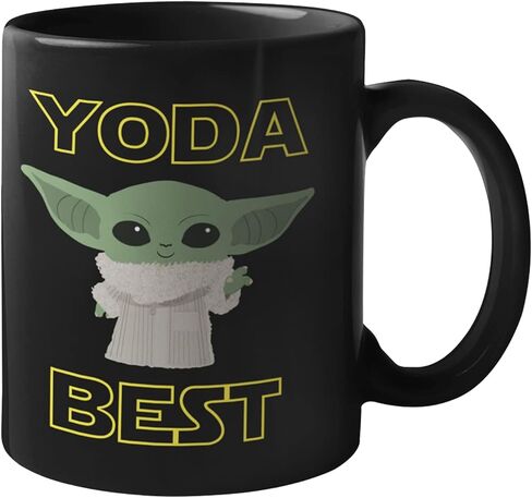Youda Best Mug - FathersDay Mugs for Dad Star Wars Dad Mug, Valentines Day Mugs for Boyfriend | Baby Youda Best Dad Ever Coffee Mug Gift for Star Wars Fans | Daddy Star Wars Gift for Father (Youda) in Saudi Arabia