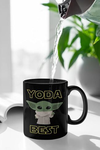 Youda Best Mug - FathersDay Mugs for Dad Star Wars Dad Mug, Valentines Day Mugs for Boyfriend | Baby Youda Best Dad Ever Coffee Mug Gift for Star Wars Fans | Daddy Star Wars Gift for Father (Youda) in Saudi Arabia