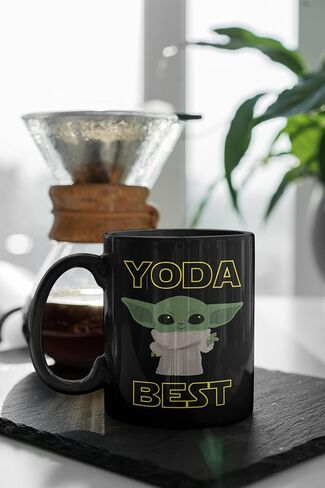 Youda Best Mug - FathersDay Mugs for Dad Star Wars Dad Mug, Valentines Day Mugs for Boyfriend | Baby Youda Best Dad Ever Coffee Mug Gift for Star Wars Fans | Daddy Star Wars Gift for Father (Youda) in Saudi Arabia