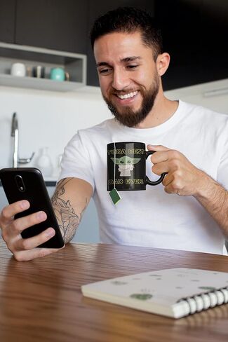Youda Best Mug - FathersDay Mugs for Dad Star Wars Dad Mug, Valentines Day Mugs for Boyfriend | Baby Youda Best Dad Ever Coffee Mug Gift for Star Wars Fans | Daddy Star Wars Gift for Father (Youda) in Saudi Arabia