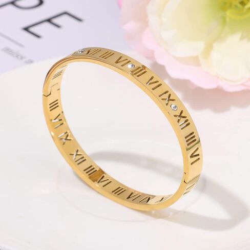 Creative Jewelry Accessory Party All-match Bangle Roman Numerals(3PC) in Saudi Arabia