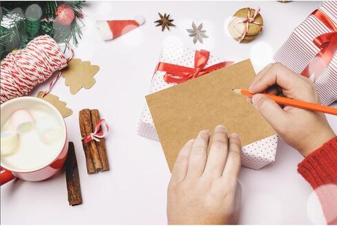 100 Pack 4x6 Kraft Blank Cardstock Paper - Card Stock for Printer Postcards, Photo Paper Invitations, Greeting, Notes, Thank You, Index Cards - Plain for Writing, Stamping, Printing, Art, DIY Making in Saudi Arabia