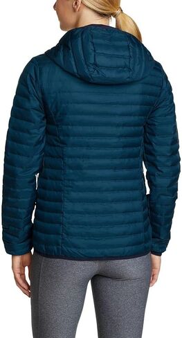Eddie Bauer Women's Microlight Down Hooded Jacket in Saudi Arabia