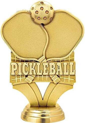 جوائز التاج كأس Pickleball، 6 بوصات كأس Pickleball على قاعدة الكأس الفاخرة البيضاء in Saudi Arabia