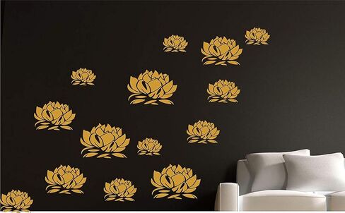 استنسل زهرة اللوتس - زهرة اللوتس الآسيوية الشرقية المنمقة in Kuwait