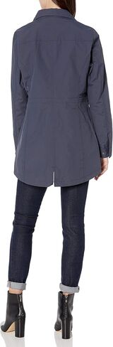Charles River Apparel Women's Logan Wind and Water Resistant Drop Tail Jacket in Saudi Arabia