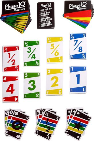 Mattel Games FPW34 Phase 10 Masters Card Game (Cover May Vary) for 7 Jahre to 99 Jahre in Saudi Arabia