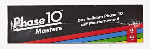 Mattel Games FPW34 Phase 10 Masters Card Game (Cover May Vary) for 7 Jahre to 99 Jahre in Saudi Arabia
