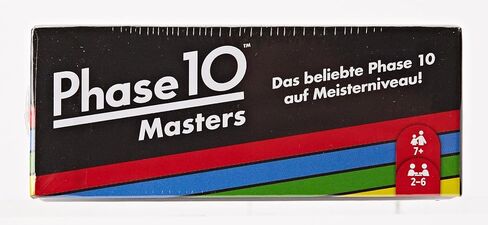 Mattel Games FPW34 Phase 10 Masters Card Game (Cover May Vary) for 7 Jahre to 99 Jahre in Saudi Arabia