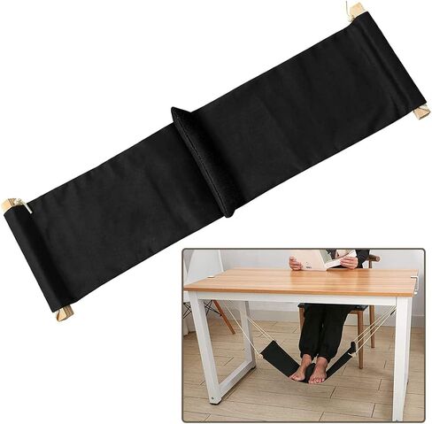 Yamasan Foot Hammock Under Desk with Separate Cushion Footrest Adjustable Office Foot Rest Under Desk Hammock Portable Desk Feet Hammock in Saudi Arabia