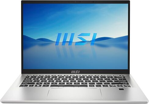 كمبيوتر محمول MSI Prestige 14 H: Intel Core i9-13900H، GeForce RTX 2050، شاشة 14 بوصة FHD +، 32 جيجابايت DDR5، 1 تيرابايت NVMe SSD، WiFi 6E، Thunderbolt 4، Win 11 Home: Urban Silver B13UCX-601US in Saudi Arabia