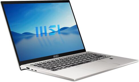 كمبيوتر محمول MSI Prestige 14 H: Intel Core i9-13900H، GeForce RTX 2050، شاشة 14 بوصة FHD +، 32 جيجابايت DDR5، 1 تيرابايت NVMe SSD، WiFi 6E، Thunderbolt 4، Win 11 Home: Urban Silver B13UCX-601US in Saudi Arabia