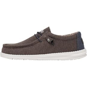 Hey Dude Men's Wally Paisley Multiple Colors & Sizes | Men’s Shoes | Men's Lace Up Loafers | Comfortable & Light-Weight