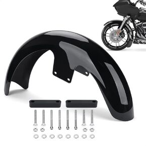 Plastics 21 Inch Front Fender For Harley Touring Electra Glide Road King CVO Road Glide Mudguard Wheel Spoiler Cover