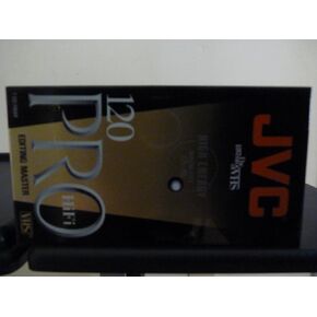 JVC High Energy (Magnetite Os=85) Pro HiFi 120 Editing Master Blank VHS Tape