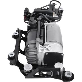 A-Premium Electronic Air Suspension Compressor Compatible with Audi A8 Quattro Base 2013-2018 Sedan V6 3.0L V8 4.0L V8 4.2L, with Bracket and Solenoid, Replace# 4G0616005, 4G0616005C