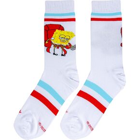 Odd Sox - Cool Socks, SpongeBob Imma Head Out, Womens Crew Length, Funny Graphic Print- Large in Saudi Arabia