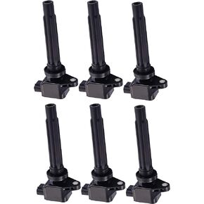 ENA Set of 6 Ignition Coil Pack Compatible with Suzuki 2006 2007 2008 Grand Vitara 06 07 08 V6 2.7L Replacement for 3340065J00 UF562 602592764140 5C1785 E1062 522140