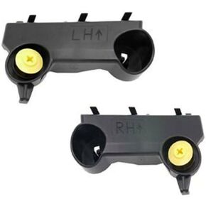 Front Left Driver & Right Passenger Side Outer Bumper Cover Bracket Pair Replacement For 2019-2022 Nissan Altima NI1042114 NI1043114 622206CA0A 622216CA0A
