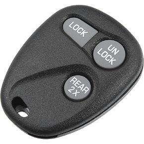 ACROPIX 315 MHz Car Key Fob Keyless Entry Remote Fit for Chevy Express 1500 2500 3500 1998-2002 for GMC Savana 1500 2500 3500 1998-2002 AB01502T 16245100 - Pack of 1 Black