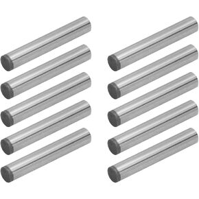 POWERTEC 71475 Hardened Steel Dowel Pins 1/4 Inch | Heat Treated and Precisely Shaped for Accurate Alignment – 10 Pack