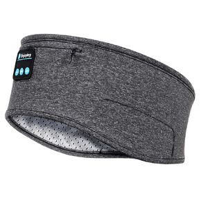 Sleep Headphones Wireless Headband,Upgrade Sleeping Wireless Music Sport Headbands,Long Time Play Sport Headband with Built in Speakers Perfect for Workout, Running, Yoga