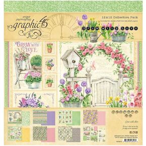 Graphic 45 12x12 Collection Pack- Grow with Love, 4502816