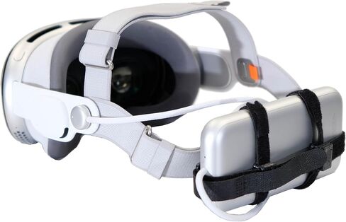 مجموعة البطاريات العالمية - مشابك حامل البطارية لتركيب بنك طاقة البطارية على حزام الرأس لجهاز Vision Pro in Kuwait