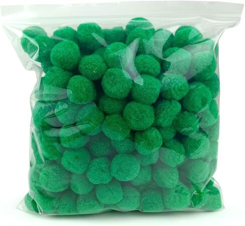 200 Pieces Pom Poms, 1 Inch Craft Pom Poms, Fuzzy Pompom Puff Balls for DIY Arts, Crafts Projects, Home Decorations (Multi-Colored) in Saudi Arabia